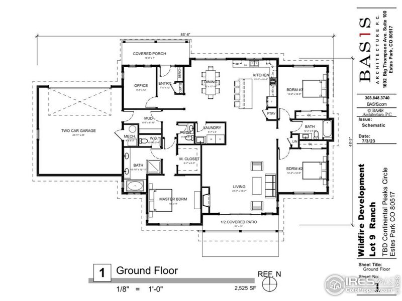 Desirable split floorplan with large kitchen island. The possibilities are endless!