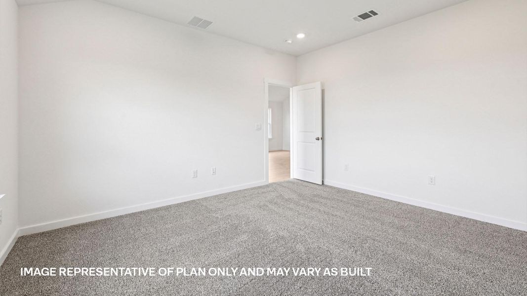 Spacious, unfurnished interior of a new home in Revelry, Del Valle (Image 27). Spacious, unfurnished interior of a new home in Revelry, Del Valle (Image 27).