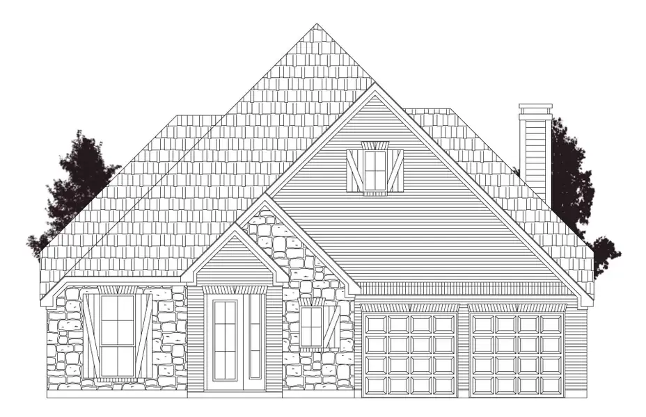 Exterior rendering of this home design in Bridgeland 50′, Cypress, TX (Image 1). Exterior rendering of this home design in Bridgeland 50′, Cypress, TX (Image 1).