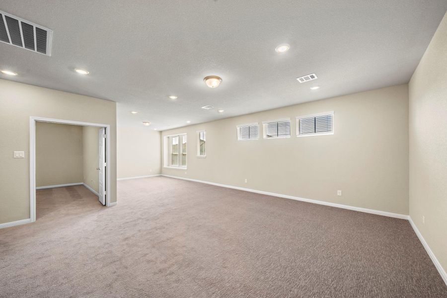 Spacious, unfurnished interior of a new home in , Houston (Image 11). Spacious, unfurnished interior of a new home in , Houston (Image 11).