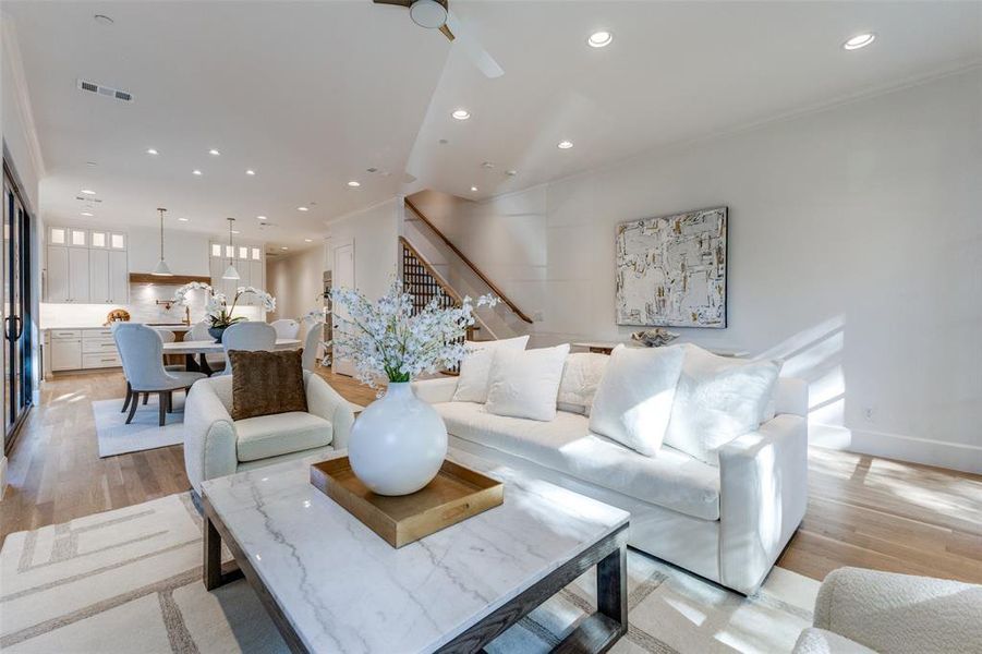 Furnished interior view inside a new home in , University Park (Image 14).