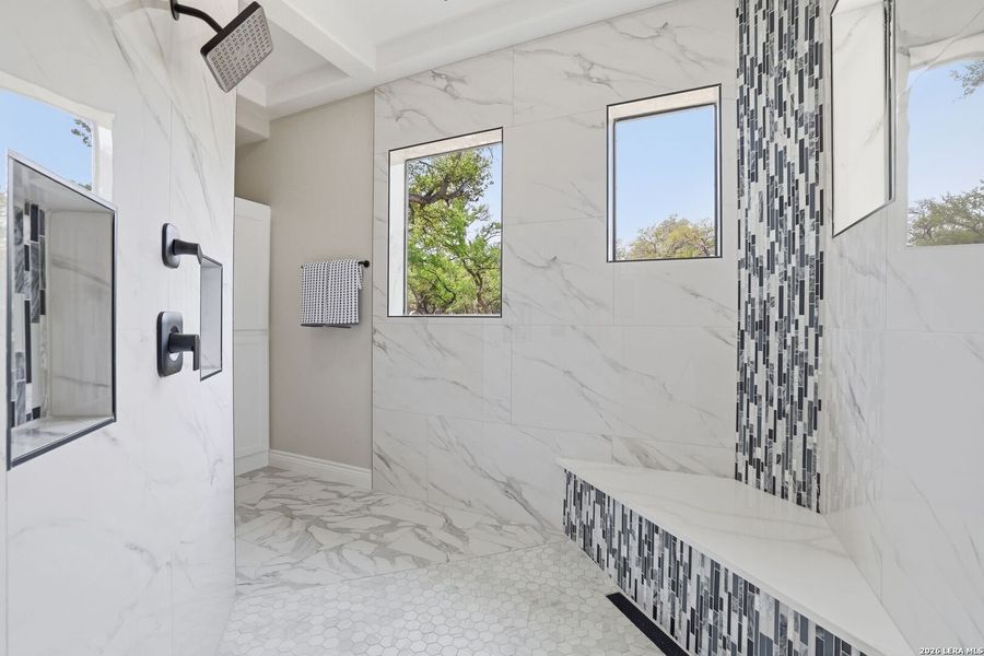 Furnished interior view inside a new home in , New Braunfels (Image 9).