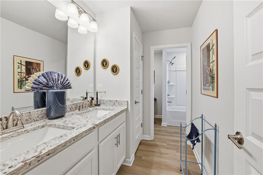 Furnished interior view inside a new home in , Commerce (Image 44).