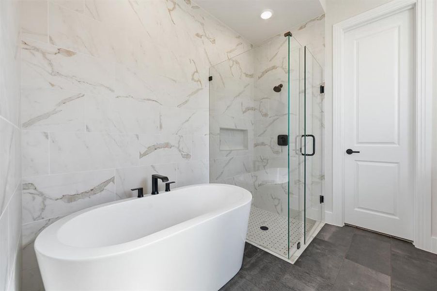 Furnished interior view inside a new home in Wildflower Ranch: 50ft. lots, Dish (Image 9).