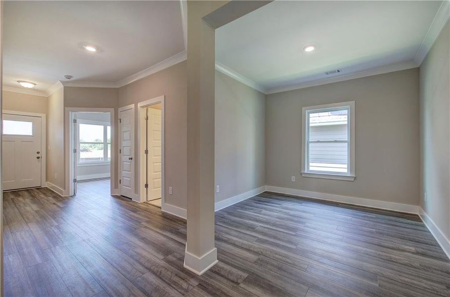 Spacious, unfurnished interior of a new home in , Cartersville (Image 42).