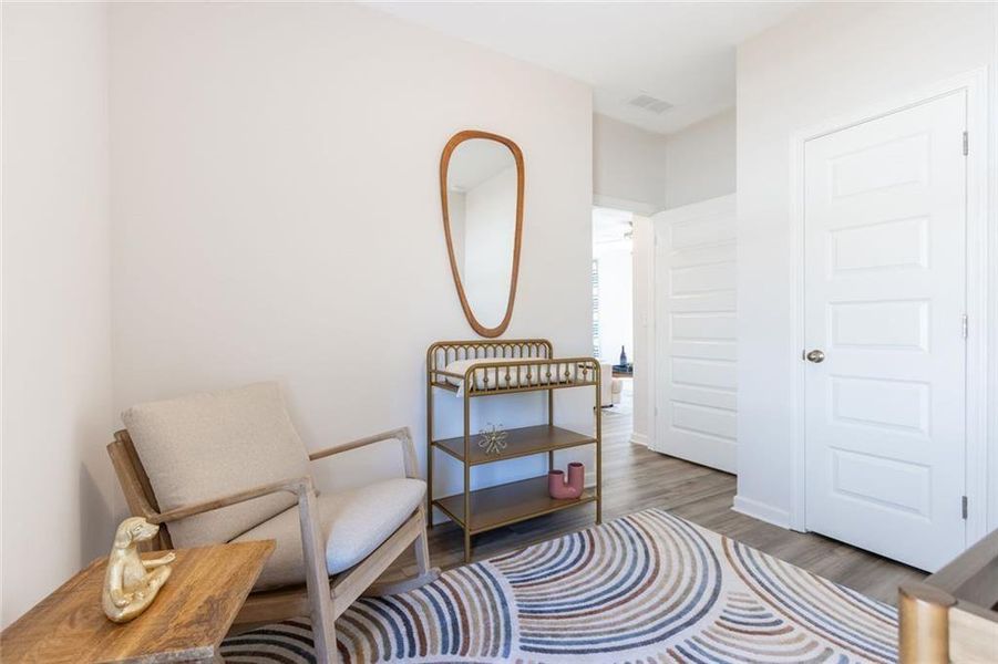 Furnished interior view inside a new home in The Andros, Dalton (Image 9).