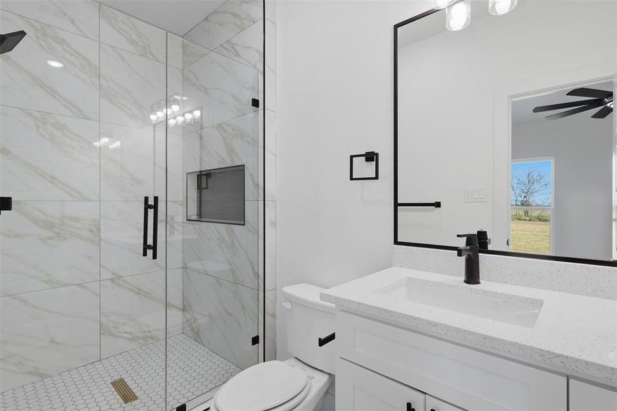 Furnished interior view inside a new home in , Mabank (Image 10).