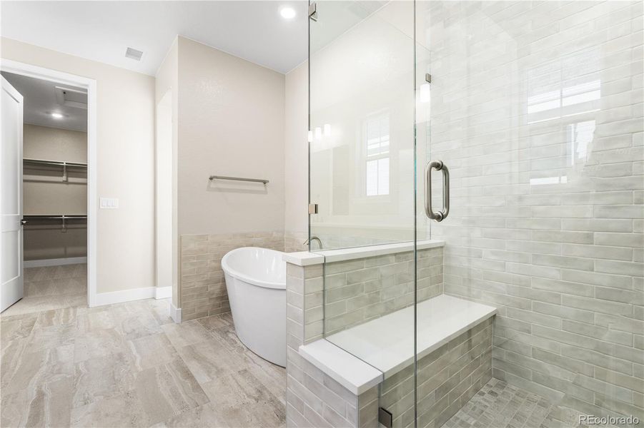 Furnished interior view inside a new home in Stargaze at Solstice, Littleton (Image 32).