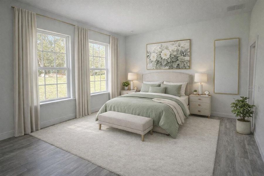 Furnished interior view inside a new home in , Ocala (Image 16).