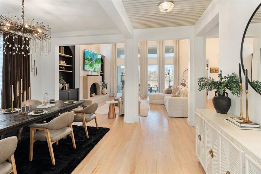 Furnished interior view inside a new home in , Celina (Image 24).