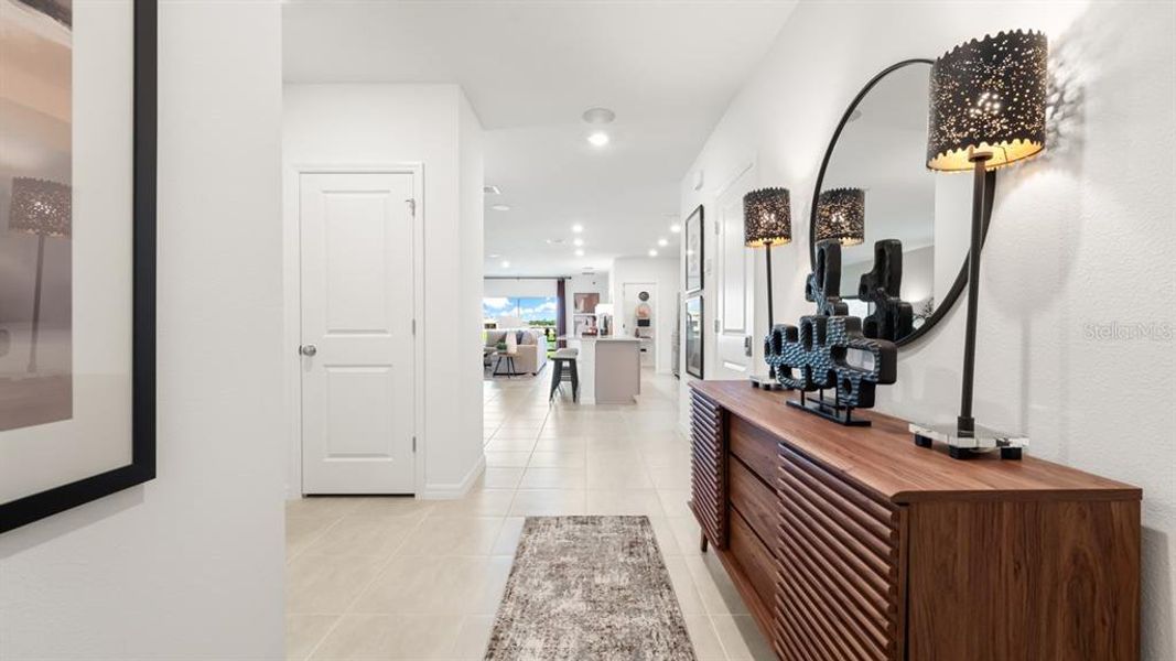 Furnished interior view inside a new home in Firethorn, Parrish (Image 4).