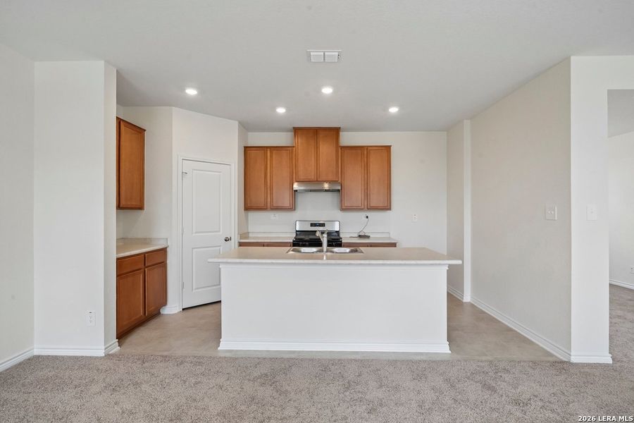 Furnished interior view inside a new home in Punta Verde, Converse (Image 11).
