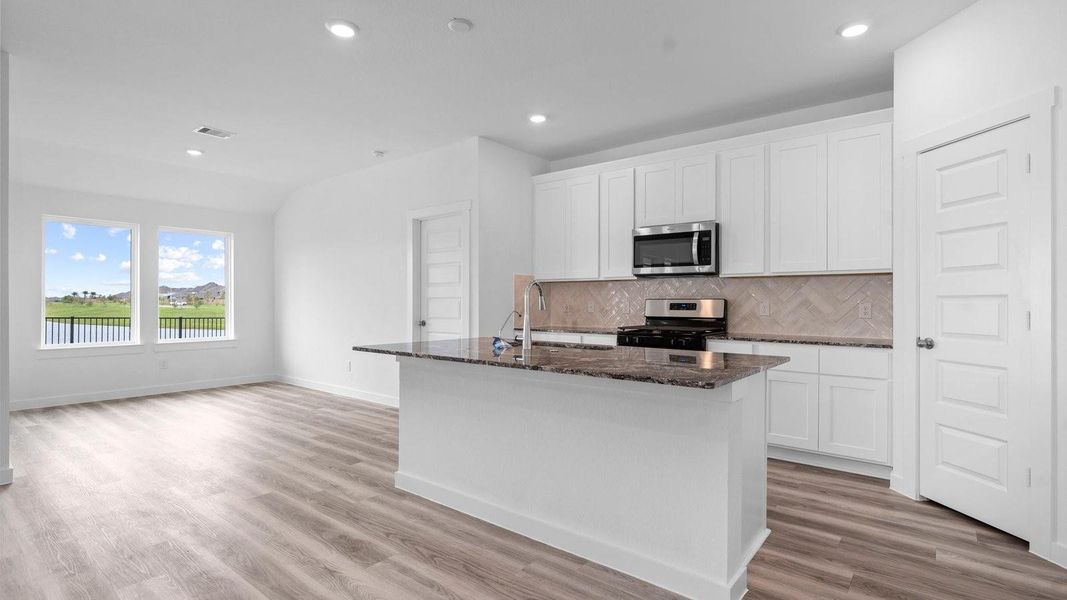 Furnished interior view inside a new home in Riverwood Ranch, Angleton (Image 4).