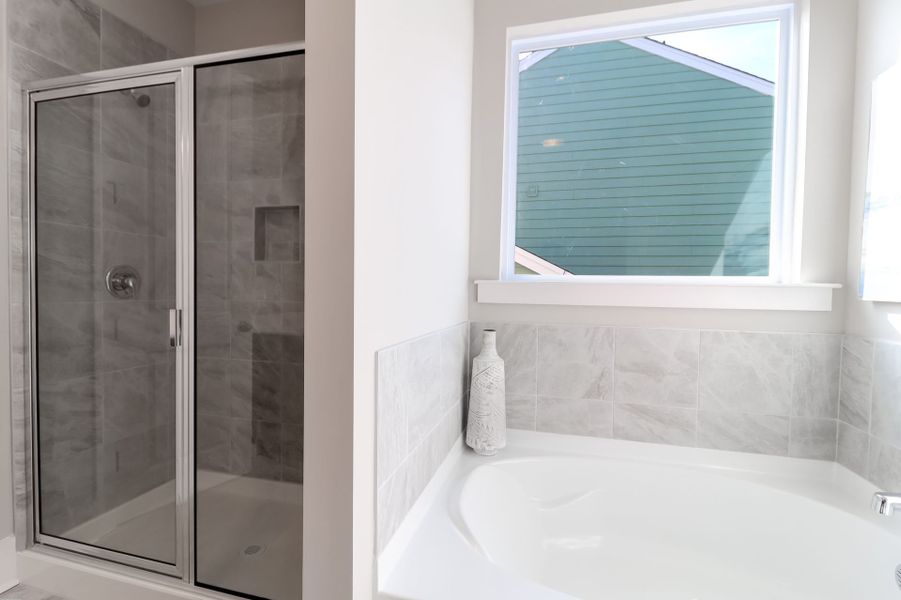 Representative furnished interior of a home built from the Inverness P by True Homes in Homecoming, Ravenel (Image 16).