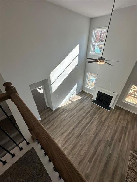 Spacious, unfurnished interior of a new home in Mirror Lake at South Harbour, Villa Rica (Image 45).