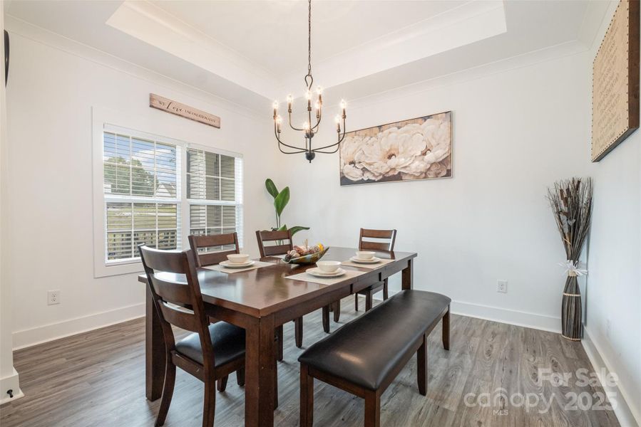 Furnished interior view inside a new home in , Clover (Image 14).