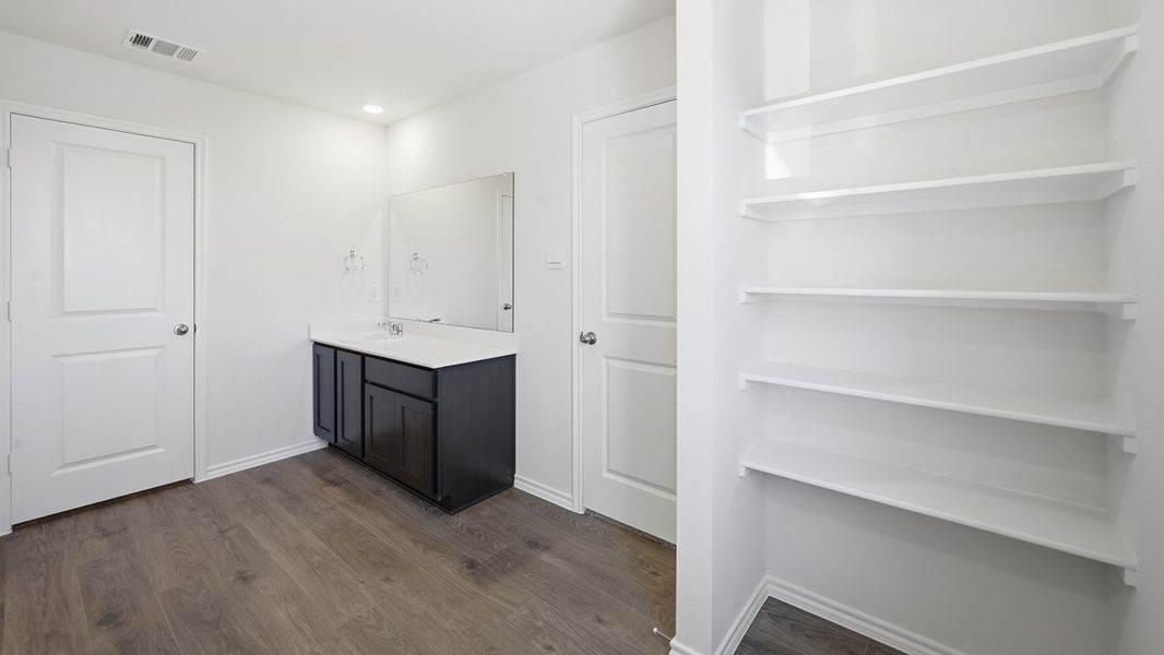 Furnished interior view inside a new home in Arbor Trails South, Princeton (Image 4).
