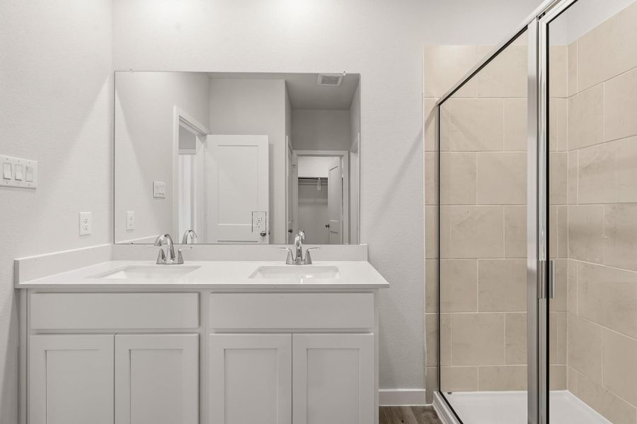 Furnished interior view inside a new home in Laurel Farms, Brookshire (Image 9).