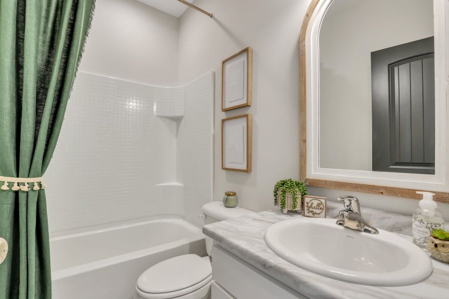 Representative furnished interior of a home built from the The Denmark by RTS Homes in Tibet Road at Sassafras, Allenhurst (Image 9).