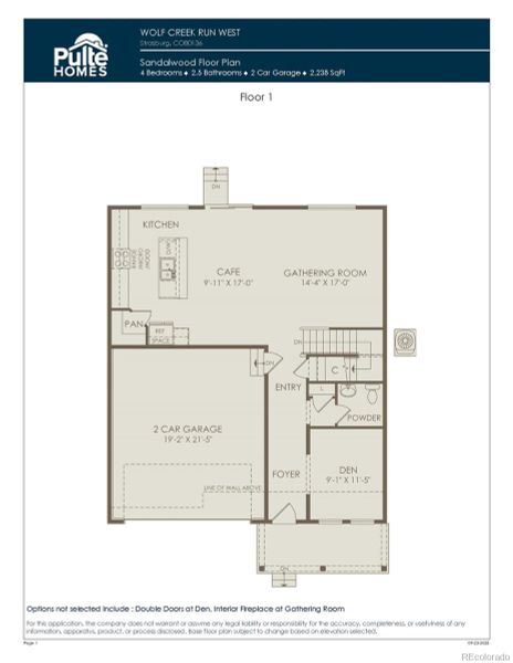 Main Level Floorplan