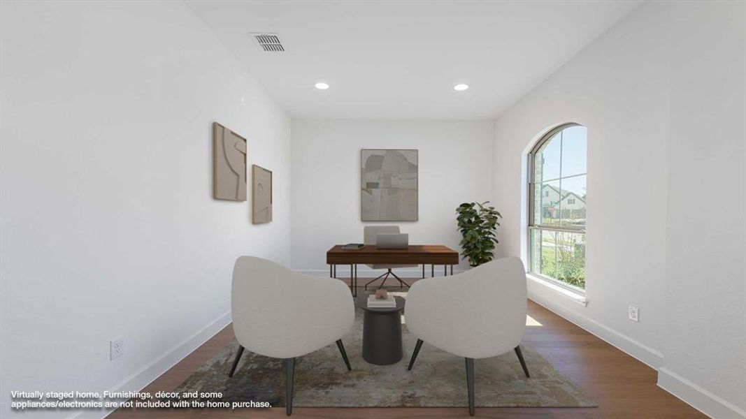 Furnished interior view inside a new home in North Sky 65', Celina (Image 5). Furnished interior view inside a new home in North Sky 65', Celina (Image 5).