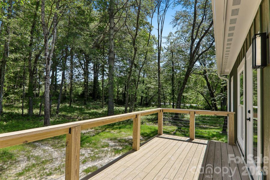 Exterior details and patio area of a home in , Hendersonville (Image 26).