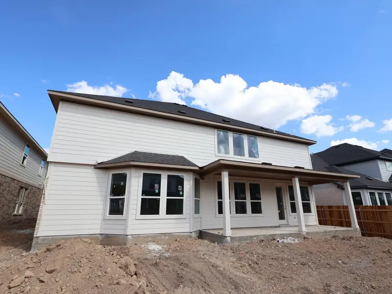 Exterior details and patio area of a home in Barksdale, Leander (Image 11). Exterior details and patio area of a home in Barksdale, Leander (Image 11).