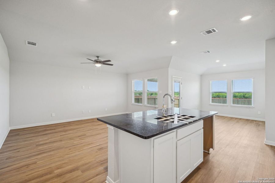 Furnished interior view inside a new home in Scenic Crest - Premier Series, Boerne (Image 11). Furnished interior view inside a new home in Scenic Crest - Premier Series, Boerne (Image 11).