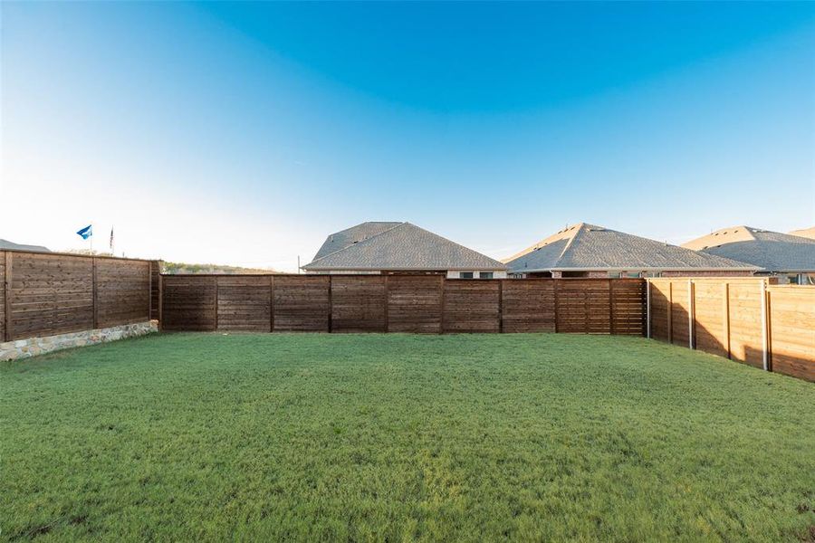 Exterior details and patio area of a home in Solterra, Mesquite (Image 3).
