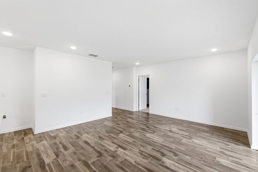 Spacious, unfurnished interior of a new home in Leela Reserve, Tavares (Image 12). Spacious, unfurnished interior of a new home in Leela Reserve, Tavares (Image 12).