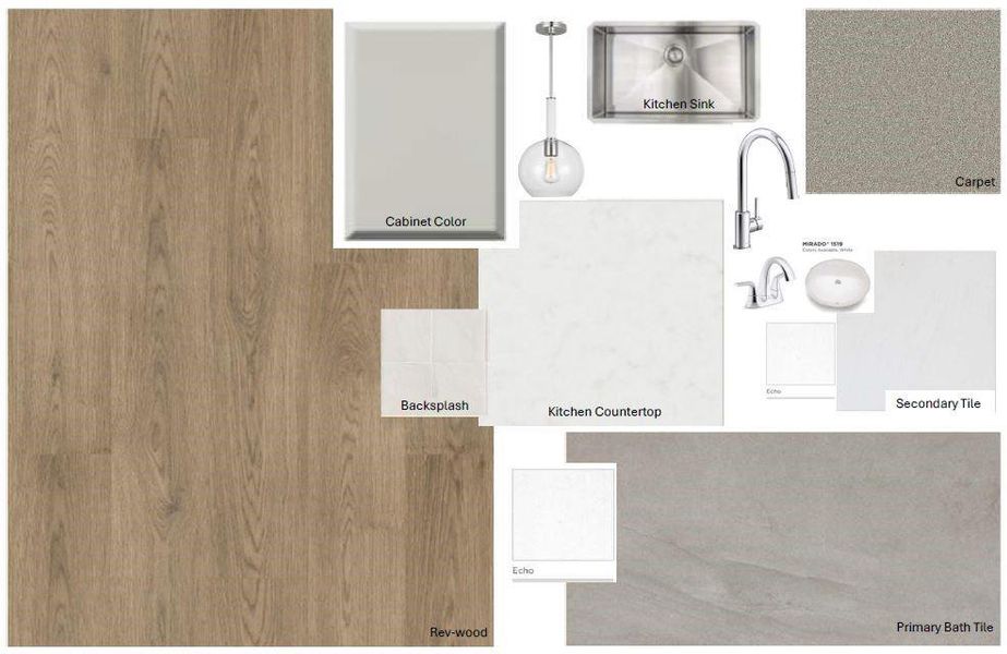 Sample of building materials used in homes in The Highlands, Porter (Image 6).