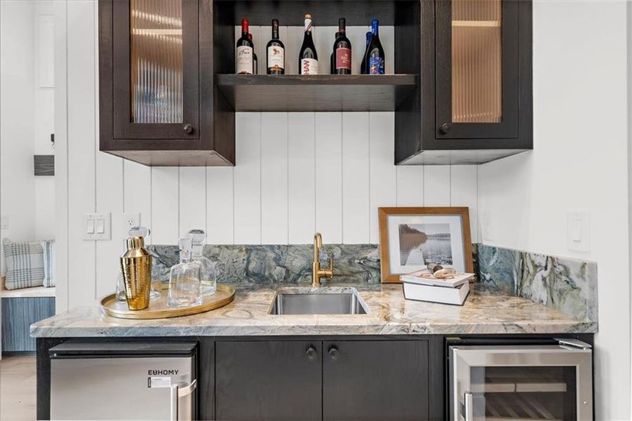 Furnished interior view inside a new home in , Atlanta (Image 9).