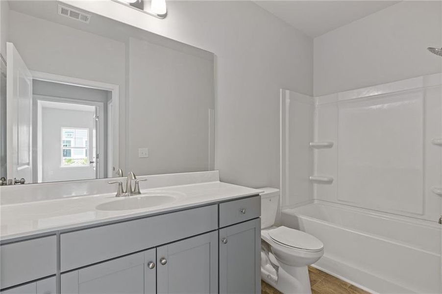 Furnished interior view inside a new home in Creekwood, Powder Springs (Image 5).
