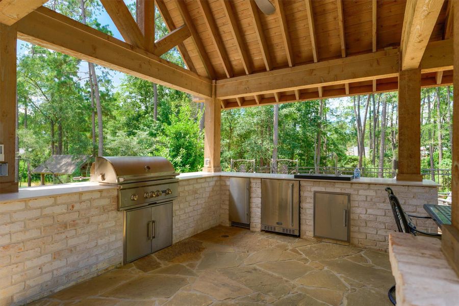 In-progress construction of a new home in , Montgomery, TX (Image 35).
