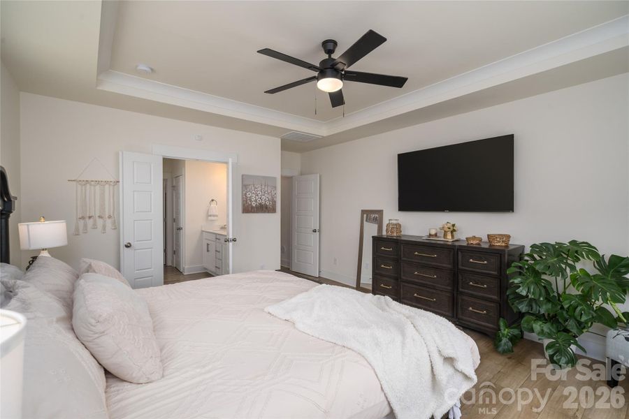 Furnished interior view inside a new home in , Sherrills Ford (Image 14).