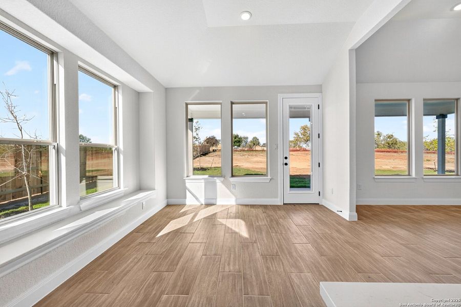 Spacious, unfurnished interior of a new home in Preserve at Annabelle Ranch, San Antonio (Image 34). Spacious, unfurnished interior of a new home in Preserve at Annabelle Ranch, San Antonio (Image 34).