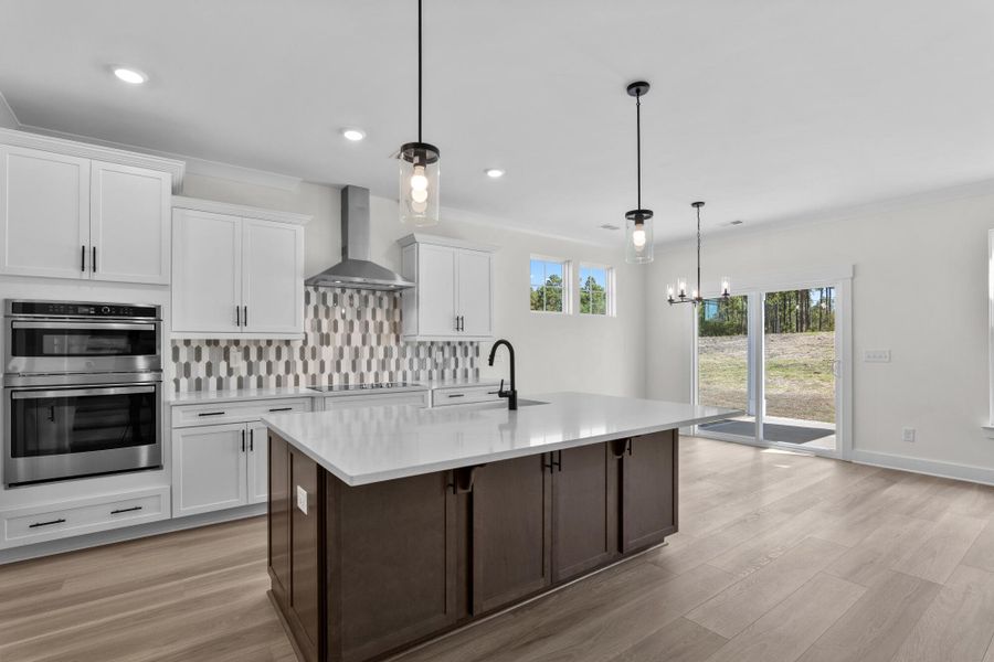 Furnished interior view inside a new home in Hancock Farms, Aiken (Image 9). Furnished interior view inside a new home in Hancock Farms, Aiken (Image 9).