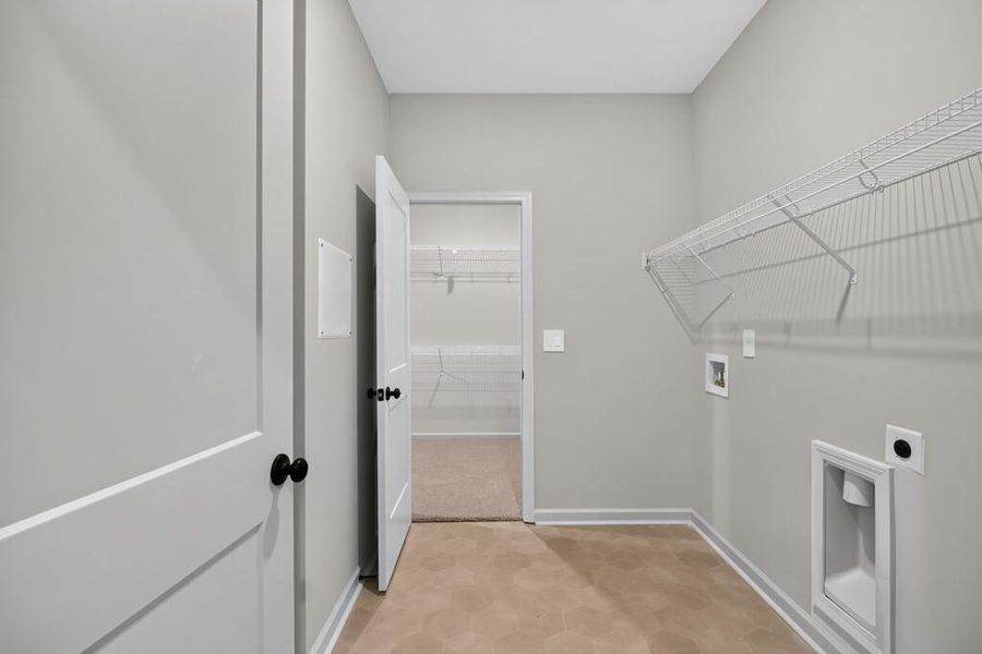 Spacious, unfurnished interior of a new home in Veal Meadows, Roopville (Image 24). Spacious, unfurnished interior of a new home in Veal Meadows, Roopville (Image 24).