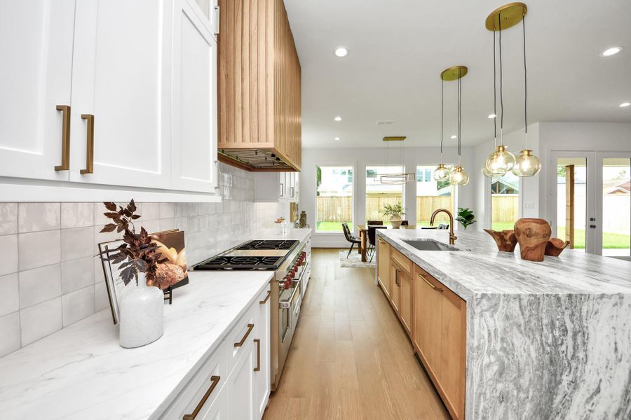Furnished interior view inside a new home in , Houston (Image 26).