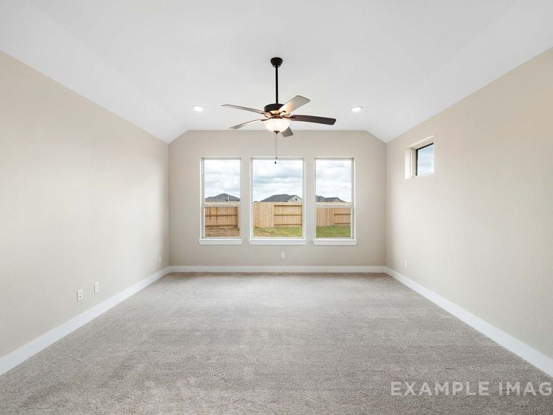 Representative unfurnished interior of a home built from the The Elizabeth A by Davidson Homes LLC in Lago Mar, Texas City (Image 29).