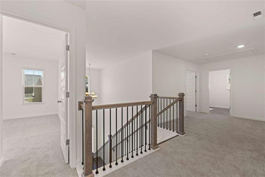 Spacious, unfurnished interior of a new home in Water Oak Estates, Lawrenceville (Image 42).