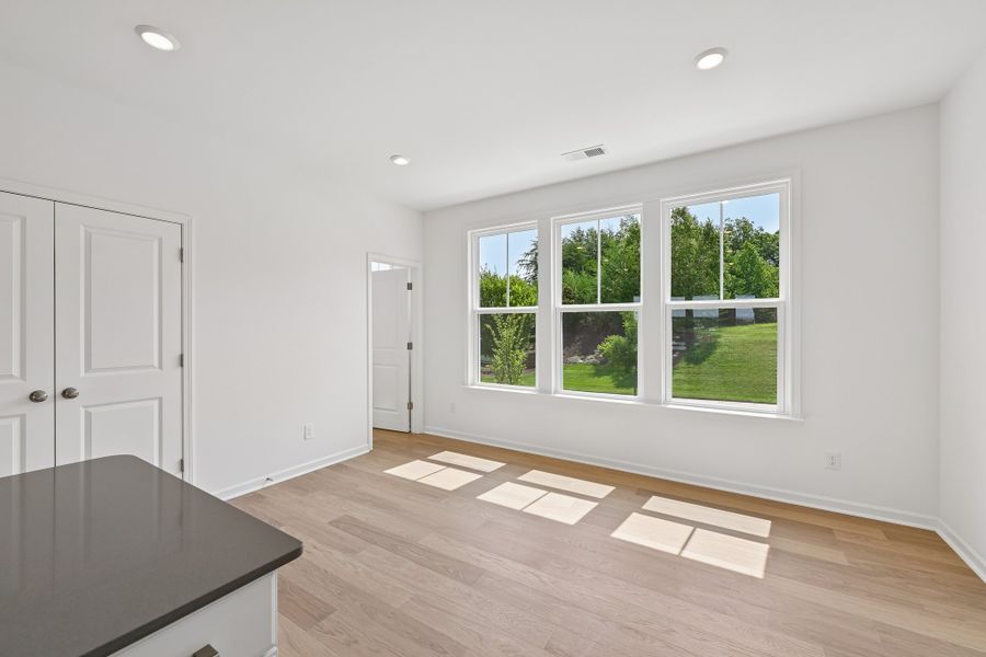 Spacious, unfurnished interior of a new home in Senata at Research Park, Charlotte (Image 28). Spacious, unfurnished interior of a new home in Senata at Research Park, Charlotte (Image 28).