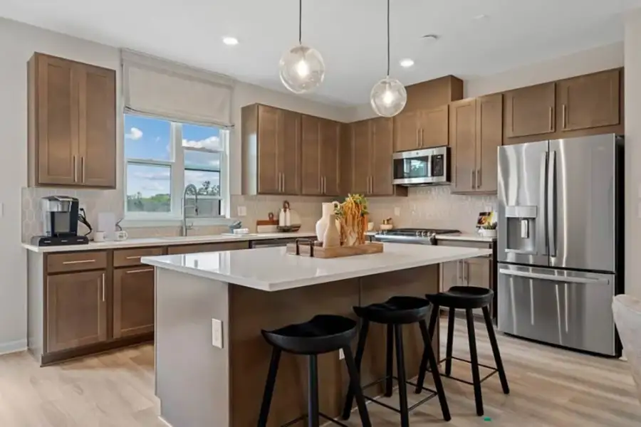 Furnished interior view inside a new home in Dreycott, Lawrenceville (Image 4).