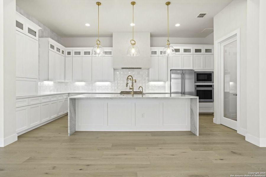 Furnished interior view inside a new home in , San Antonio (Image 15).