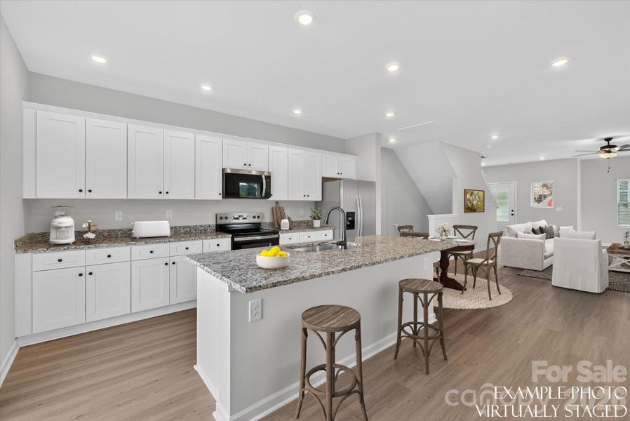 Furnished interior view inside a new home in Rhyne Court, Gastonia (Image 8).