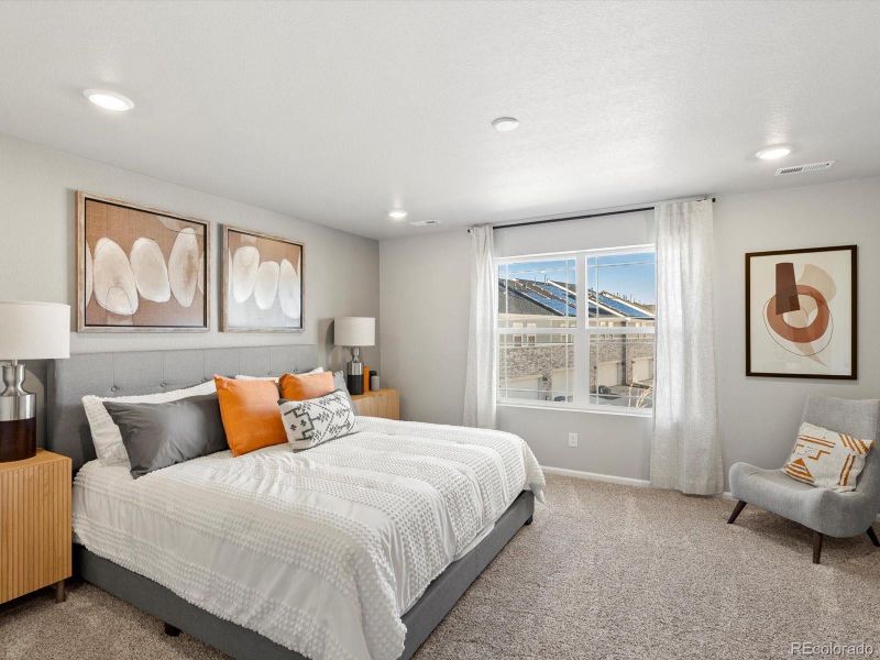 Furnished interior view inside a new home in , Aurora (Image 4).