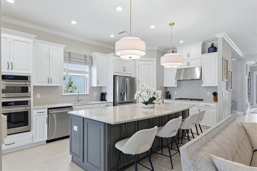 Furnished interior view inside a new home in Esplanade at Azario Lakewood Ranch, Bradenton (Image 7).