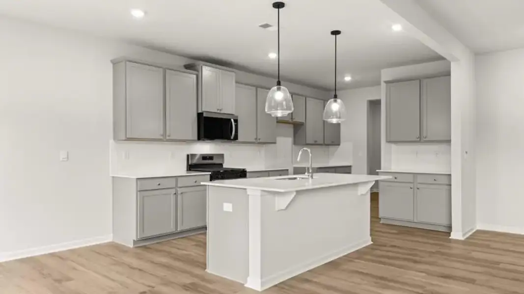 Furnished interior view inside a new home in , South Fulton (Image 5).
