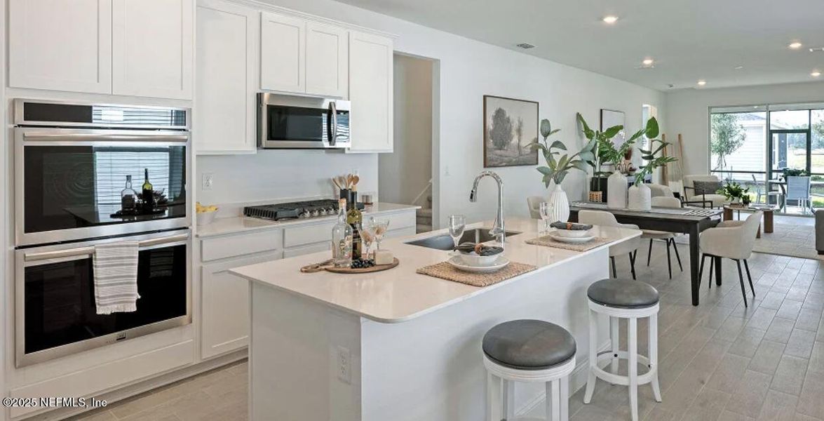 Furnished interior view inside a new home in Granary Park, Green Cove Springs (Image 15).
