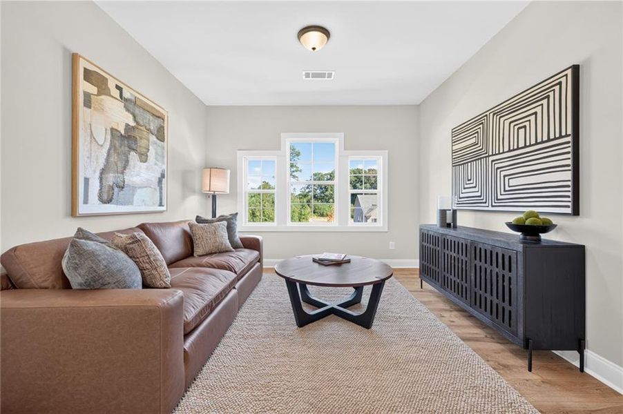 Furnished interior view inside a new home in , Jefferson (Image 32).